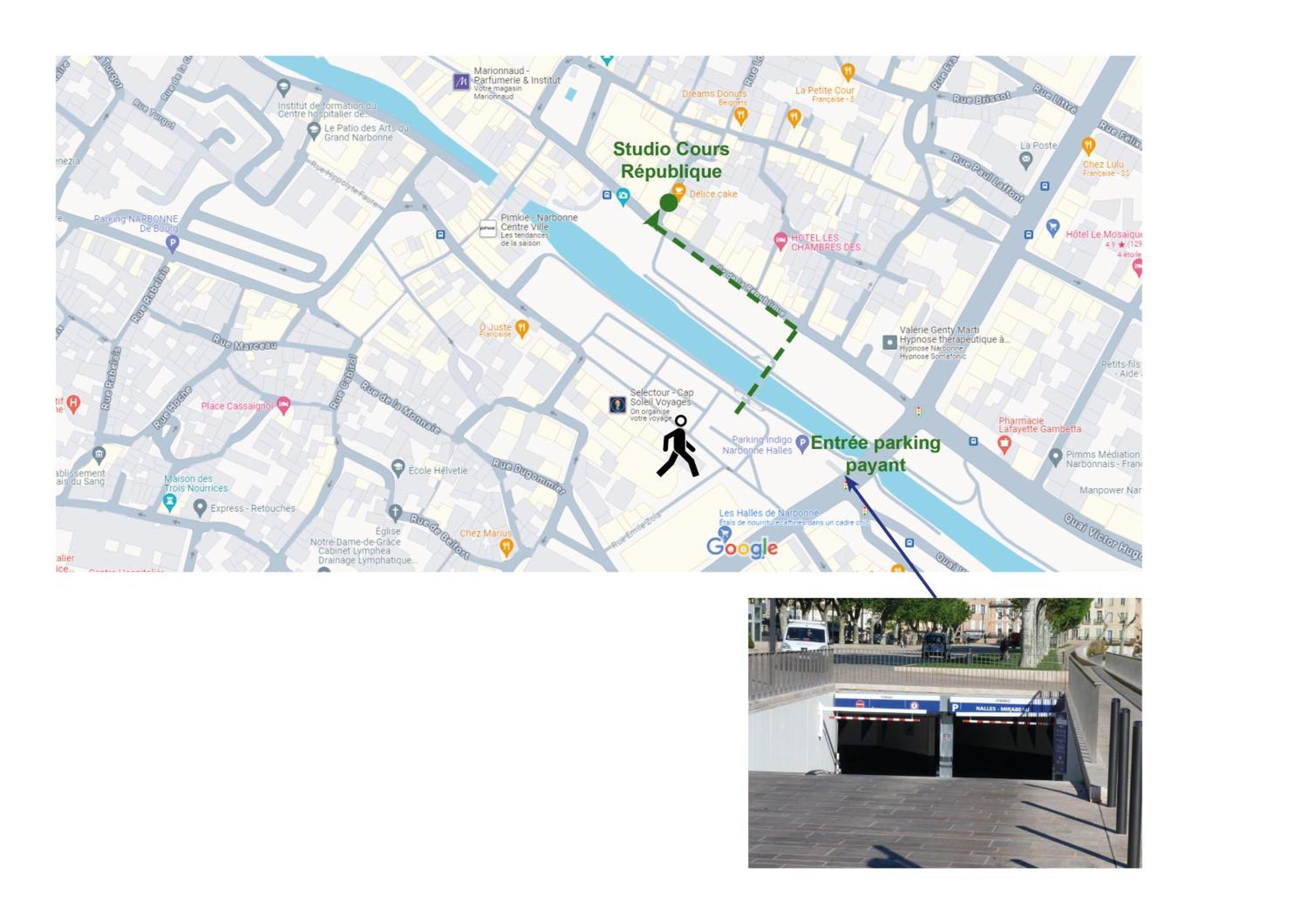 Appartamento Cours Republique Narbona Esterno foto